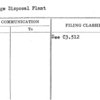 Sewerage Disposal Plant
