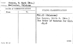 Sexson, W. Mark (Mrs.)