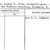 Shafer, George F. (Pres. Bismarck Assoc. of Commerce)