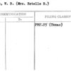 Sharp, W.B. (Mrs. Estelle B.)