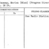 Shaughnessy, Marion (Miss) (Program Director)
