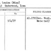 Shaw, Louisa (Miss)