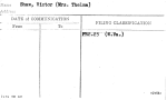 Shaw, Victor (Mrs. Thelma)