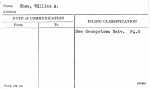 Shea, William A.