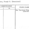 Sheehan, Joseph R. (President)