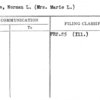 Sheehe, Norman L. (Mrs. Marie L.)