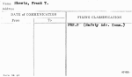 Sheets, Frank T.