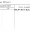 Sheffield, William P.