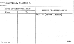 Sheffield, William P.