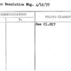 Shelter Resolution Mtg. 4/12/37