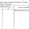 Shenandoah Apple Blossom Festival Program