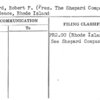 Shepard, Robert F. (Pres. The Shepard Company)