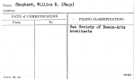 Shepherd, William E. (Secy)