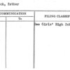 Sherlock, Esther