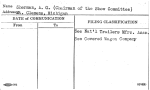 Sherman, A.G. (Chairman of the Show Committee)