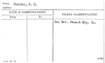 Sherman, D.D.