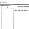 Sherman, George