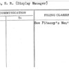 Sherman, H.R. (Display Manager)