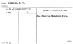 Sherron, W.T.