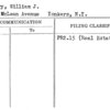Sherry, William J.