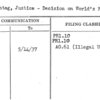 Shientag, Justice - Decision on World's Fair News Case