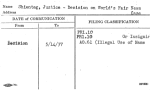 Shientag, Justice - Decision on World's Fair News Case