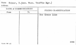 Shiner, R. (Ass. Pass. Traffic Mgr.)