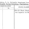 Shingleton, P.D. (Atlantic Greyhound Corp.)