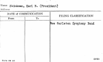 Shinkman, Karl B. (President)