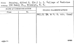 Shipley, Alfred E. (Dr.) L.I. College of Medicine