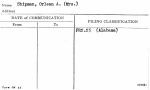 Shipman, Orlean A. (Mrs.)