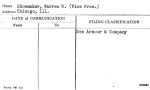 Shoemaker, Warren W. (Vice Pres.)