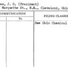 Sholes, J.G. (President)