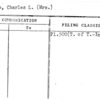 Shone, Charles L. (Mrs.)