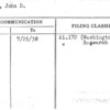 Shore, John D.