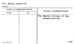 Short, Albert B.