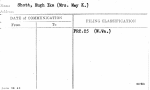 Shott, Hugh Ike (Mrs. May K.)