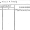 Shumway, Franklin P. Company