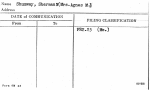 Shumway, Sherman N (Mrs. Agnes M.)