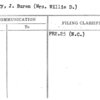 Sidbury, J. Buren (Mrs. Willie D.)