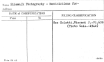 Sidewalk Photography - Restrictions for-