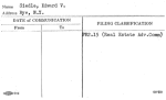 Siedle, Edward V.
