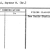 Siegal, Seymour N. (Dr.)