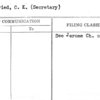 Siegfried, C.K. (Secretary)