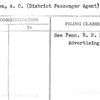 Sigelen, A.C. (District Passenger Agent)