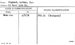 Sigmund, Arthur, Inc.