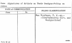 Signatures of Artists on Their Designs-Policy on