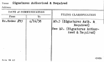 Signatures Authorized & Required