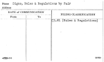 Signs, Rules & Regulations by Fair