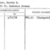 Silberer, Darwin D.